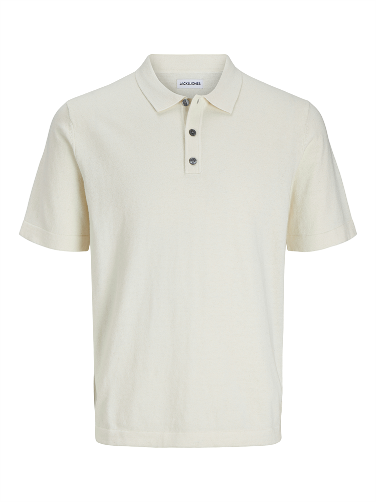 JJEEMIL KNIT RELAXED POLO SS SN - 12268216