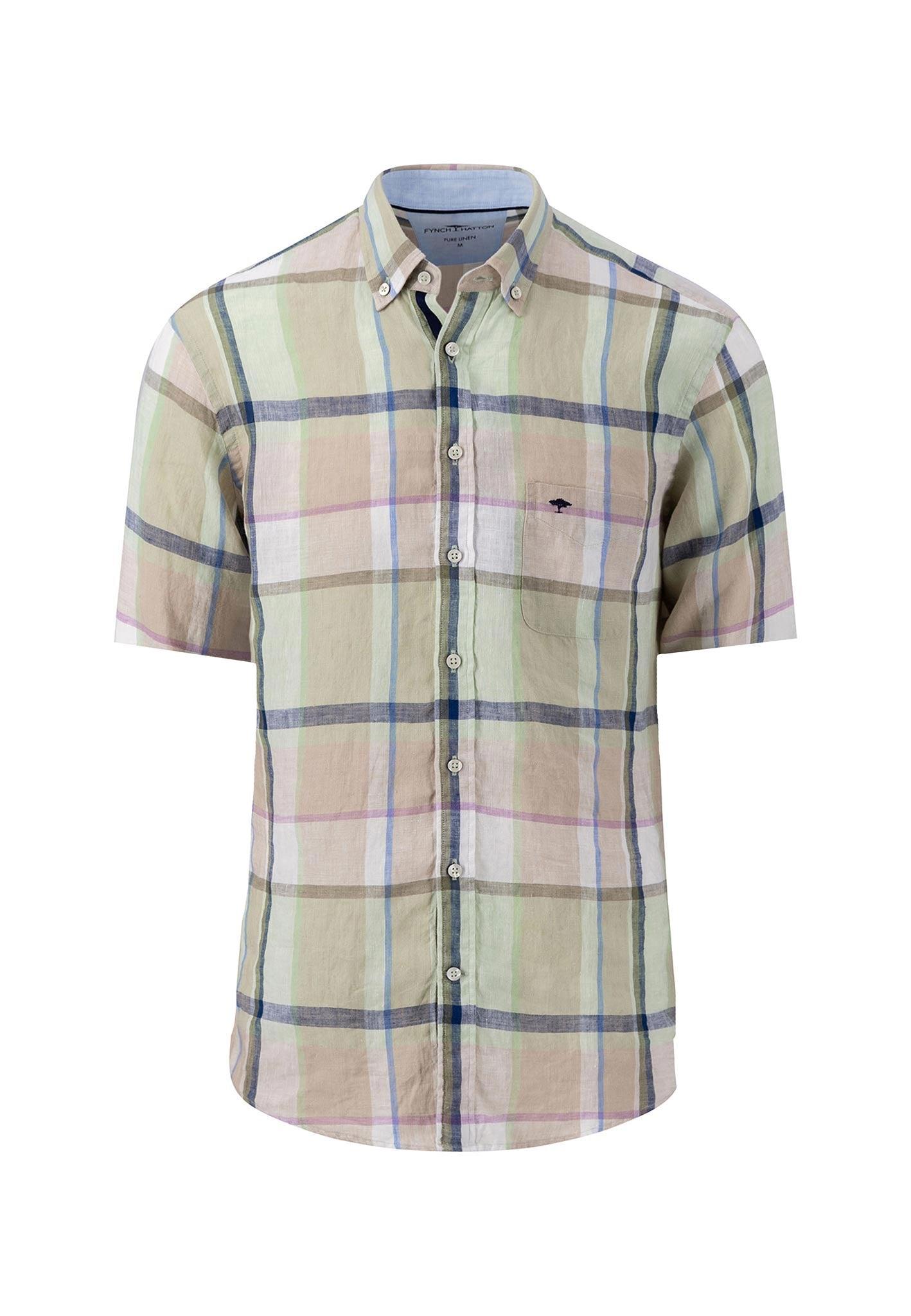 Pure Linen Checks, B.D., 1/2 - 14046031