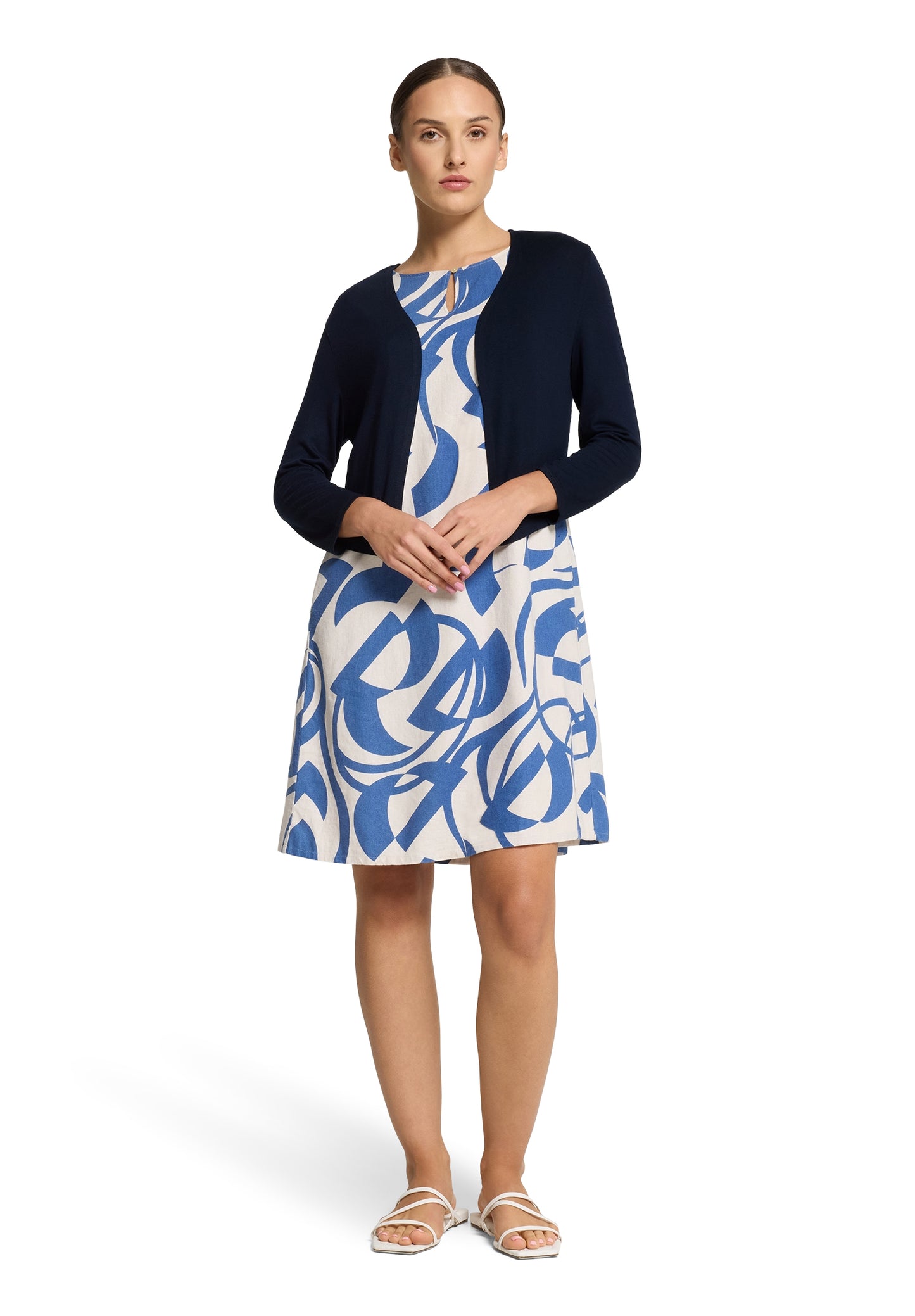 Shirt Jacke Kurz 3/4 Arm - 25341820