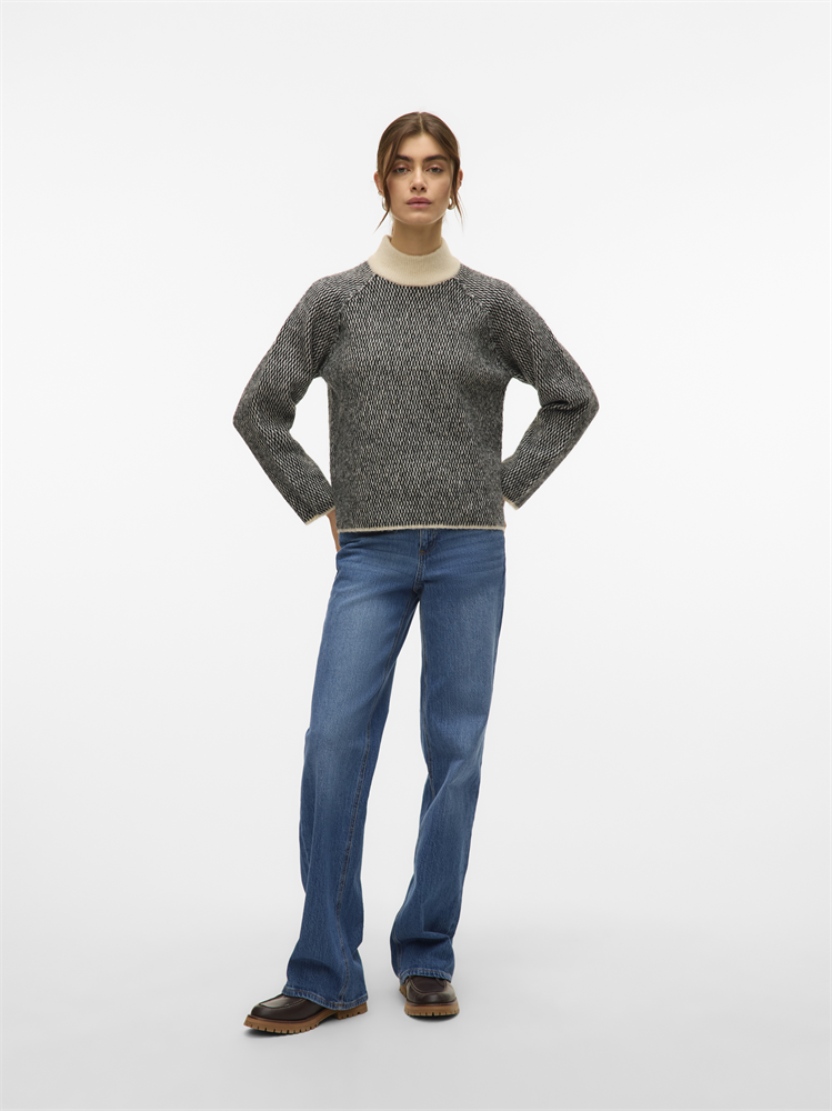 VMFELIZE LS HIGH NECK PULLOVER BOO - 10331573
