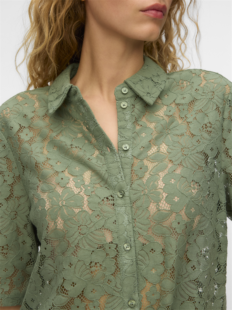 VMHONEY LACE 2/4 SHIRT WVN - 10347856