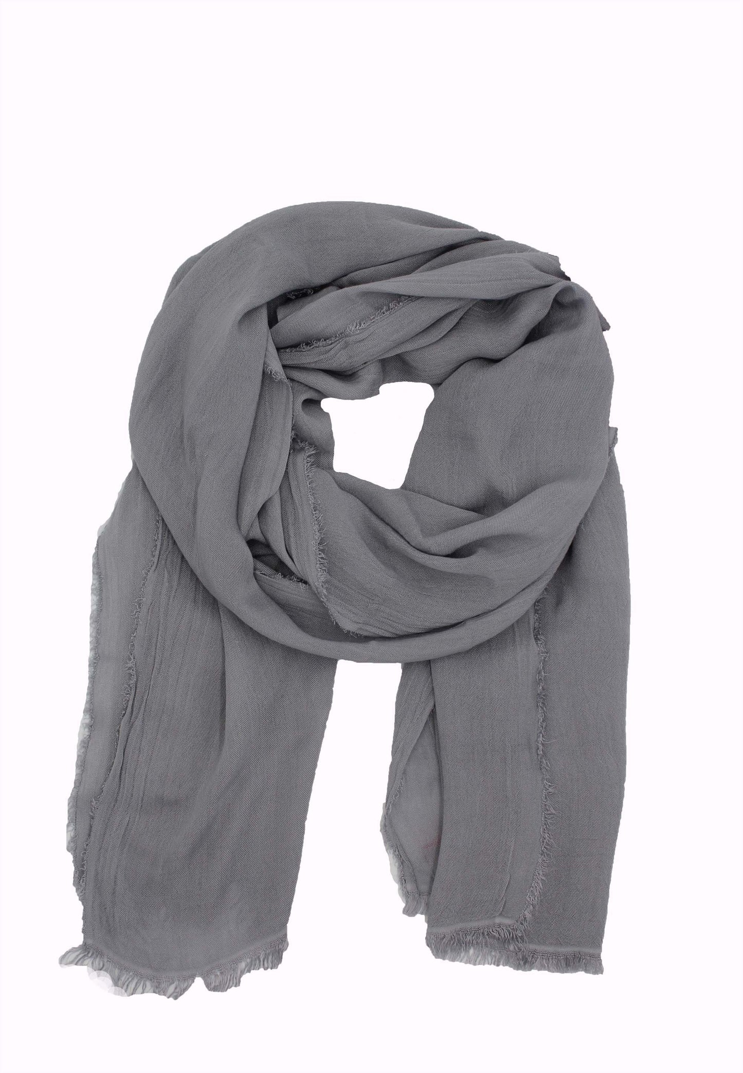 Schal Bamboo hellgrau - 900122539