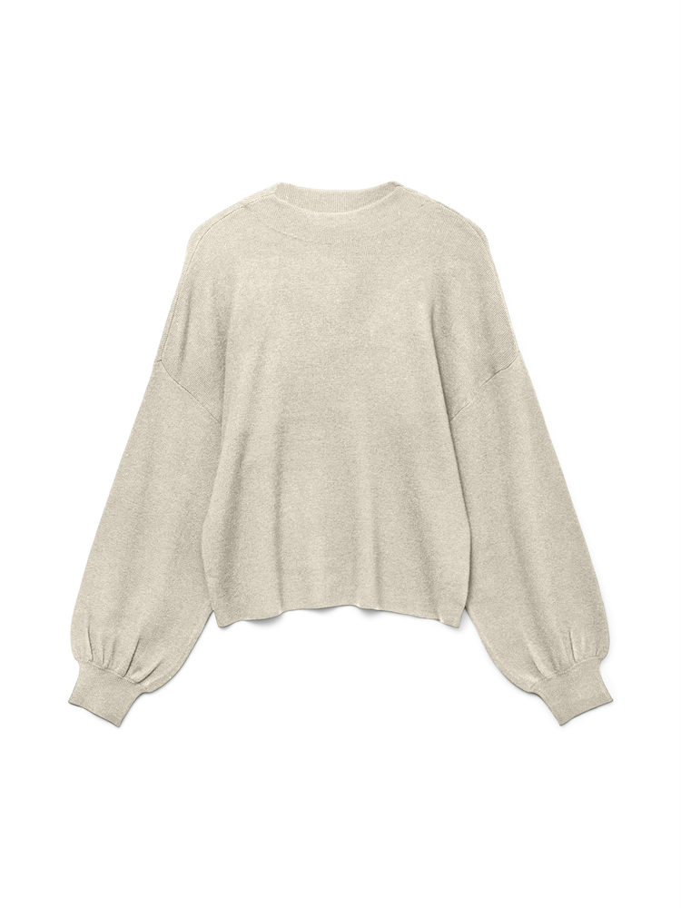 VMNANCY LS FUNNELNK PULLOVER GA - 10290748