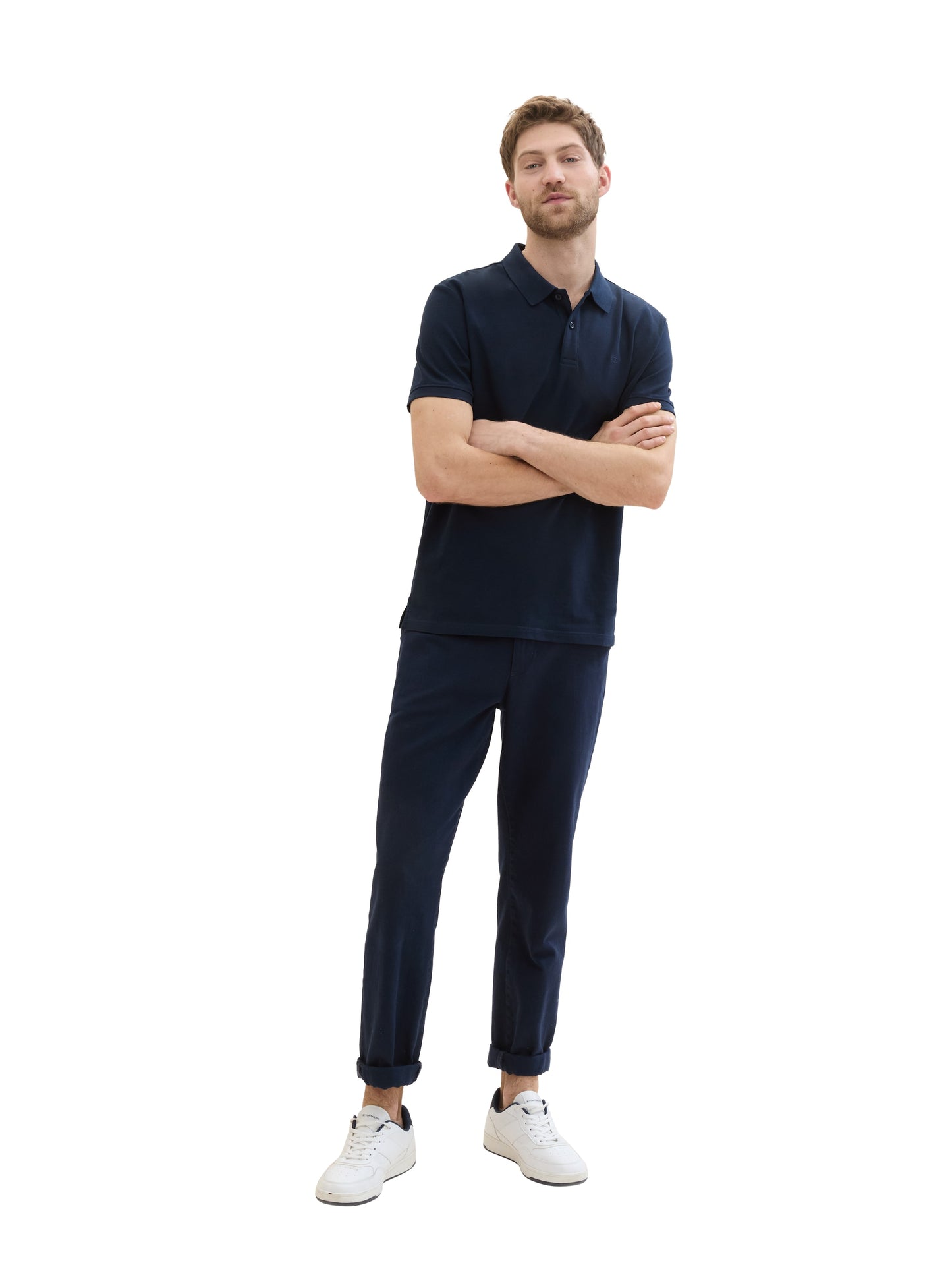 basic polo with contrast - 1031006