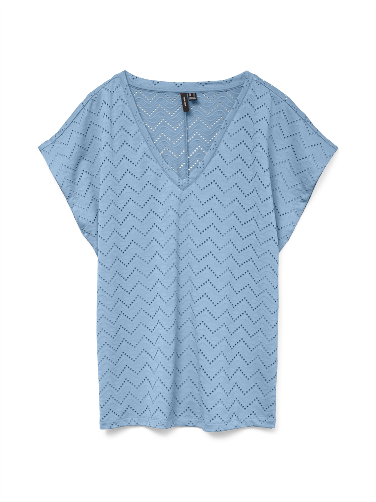 VMTHAS SS V-NECK TOP JRS GA VO - 10328120