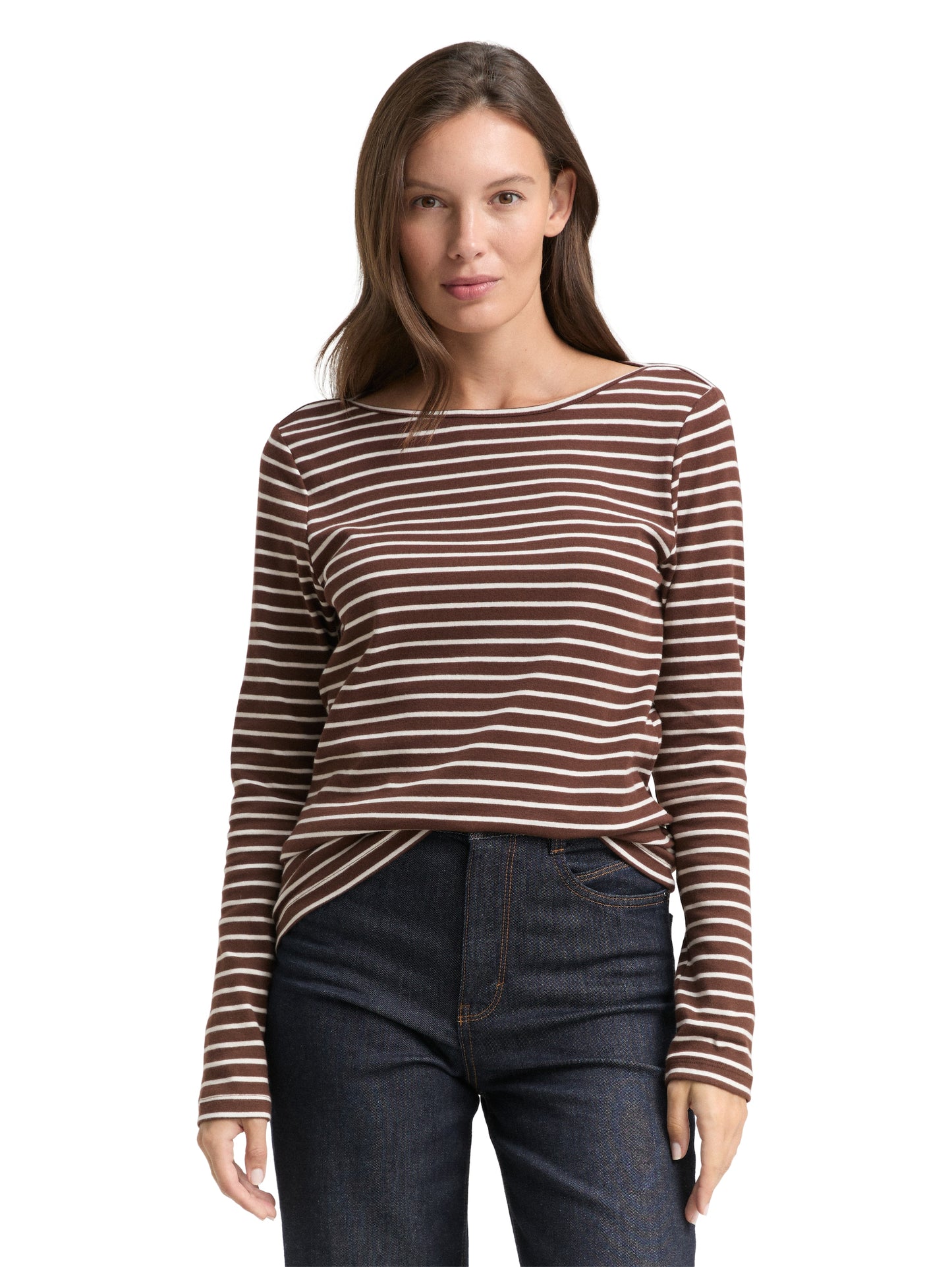 T-shirt striped boatneck - 1047730