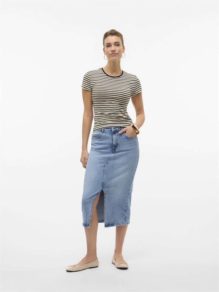 AWINES FIONA SS O-NECK TOP NOOS - 10300882