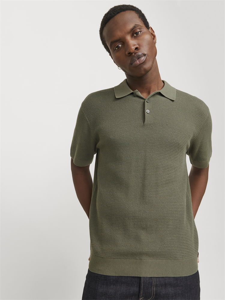 JPRCCCOOPER KNIT POLO SS SN - 12271483