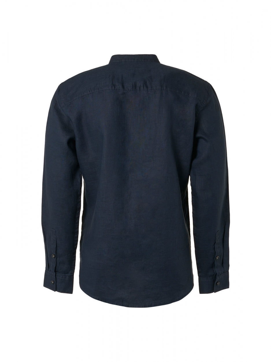 Shirt Granddad Linen Solid - 19470262SN