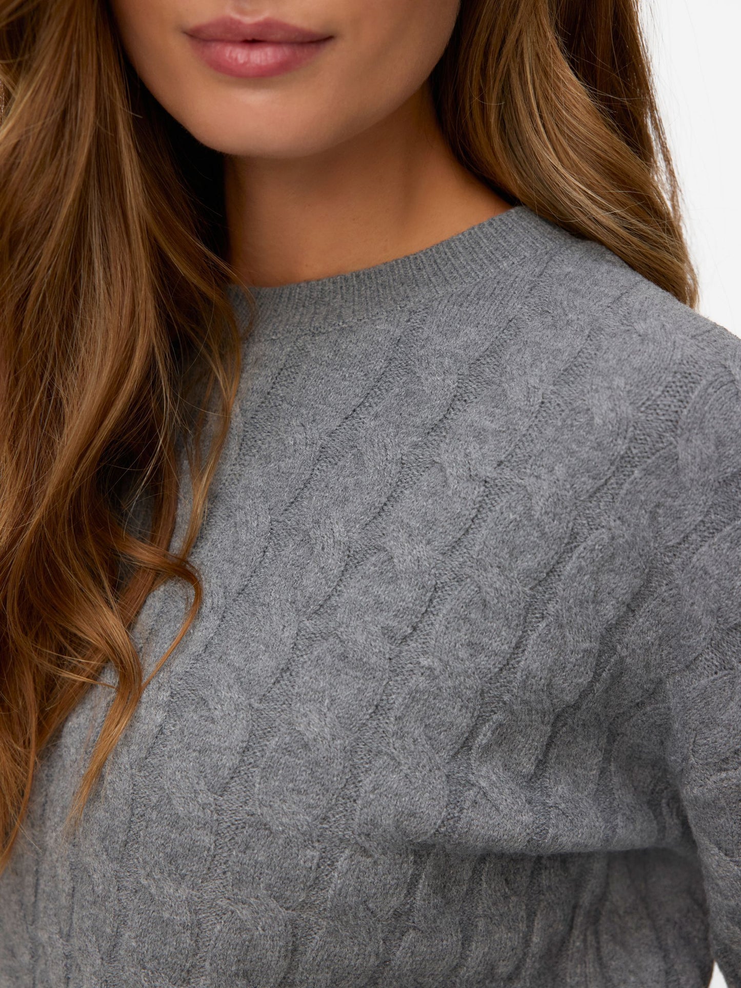 AWLORELLA LS O-NECK KNIT NOOS - 10319710