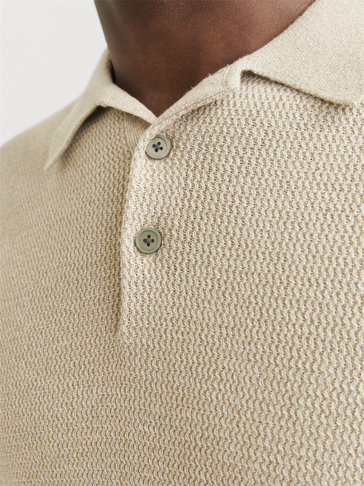 JPRCCCOOPER KNIT POLO SS SN - 12271483