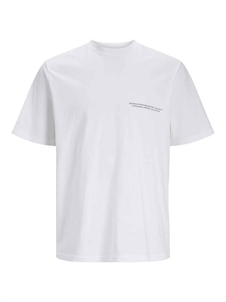JORSHADOWBACK TEE SS CREW NECK BLK - 12247227
