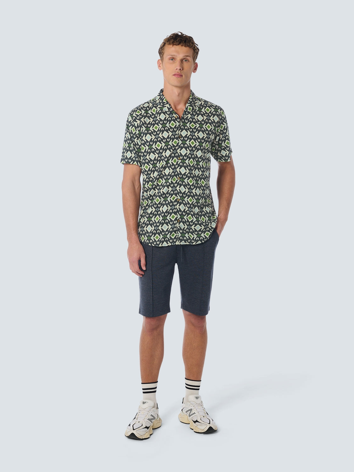 Shirt Short Sleeve Resort Collar Al - 23460330