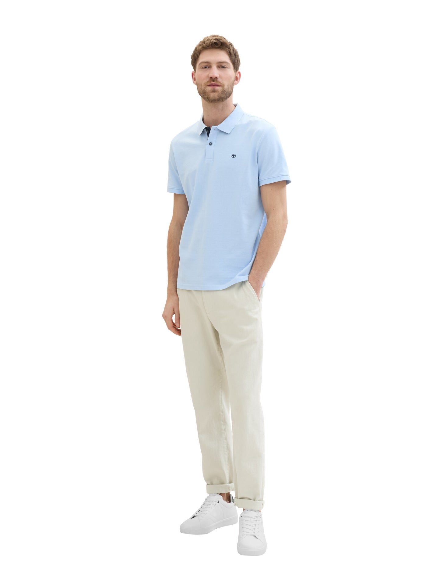 basic polo with contrast - 1031006