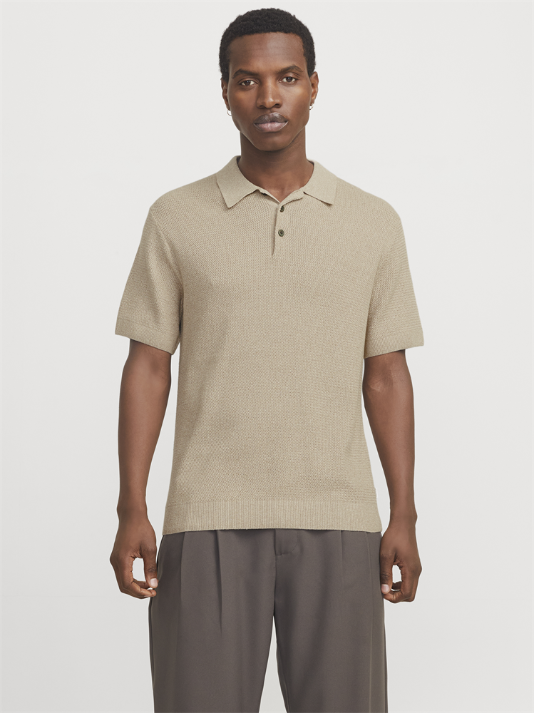 JPRCCCOOPER KNIT POLO SS SN - 12271483