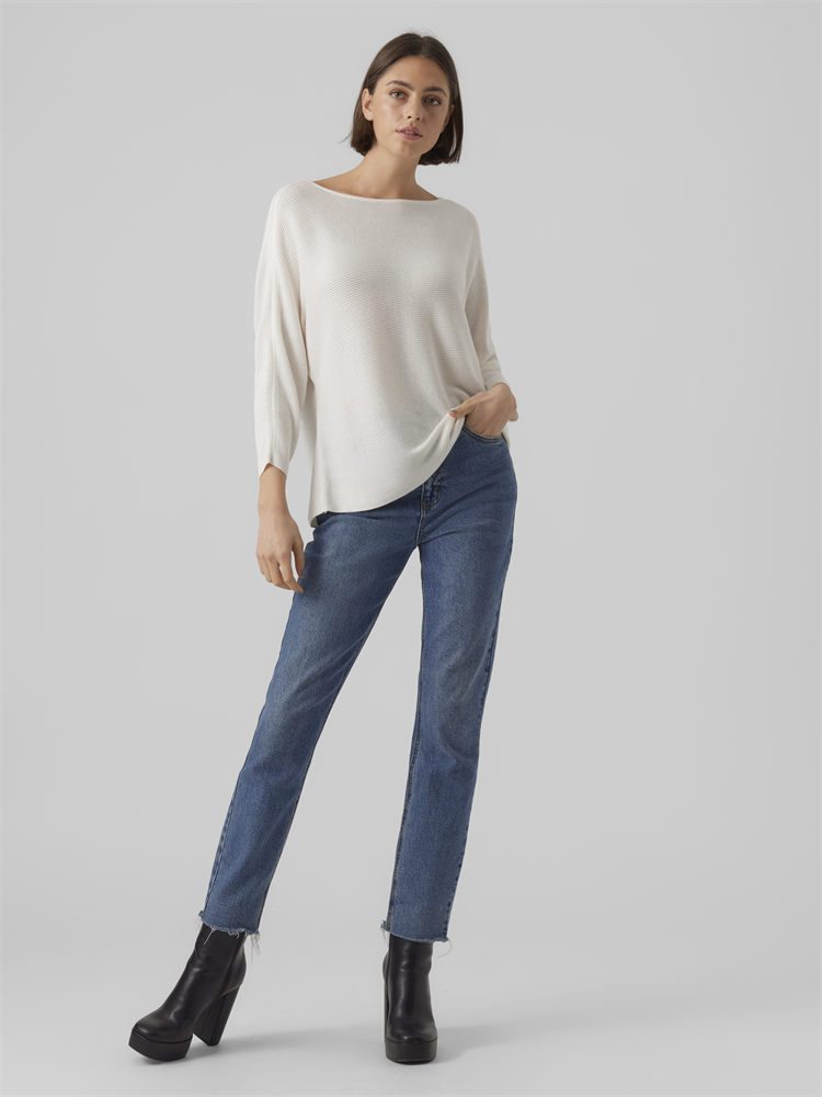 VMNORA 3/4 BOATNECK BLOUSE NOOS - 10281013