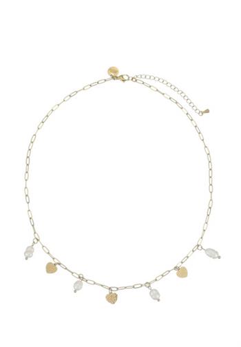 kurze Halskette Set Stainless steel - 210125326