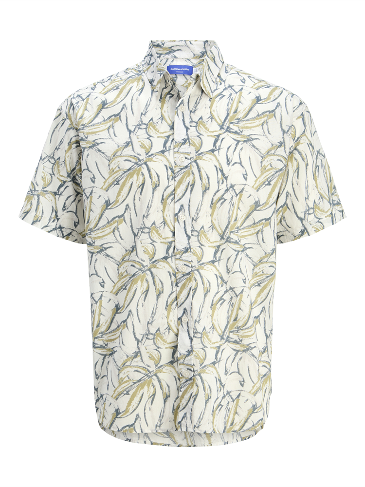 JORJOSHUA SPLIT AOP SHIRT SS LN - 12271089
