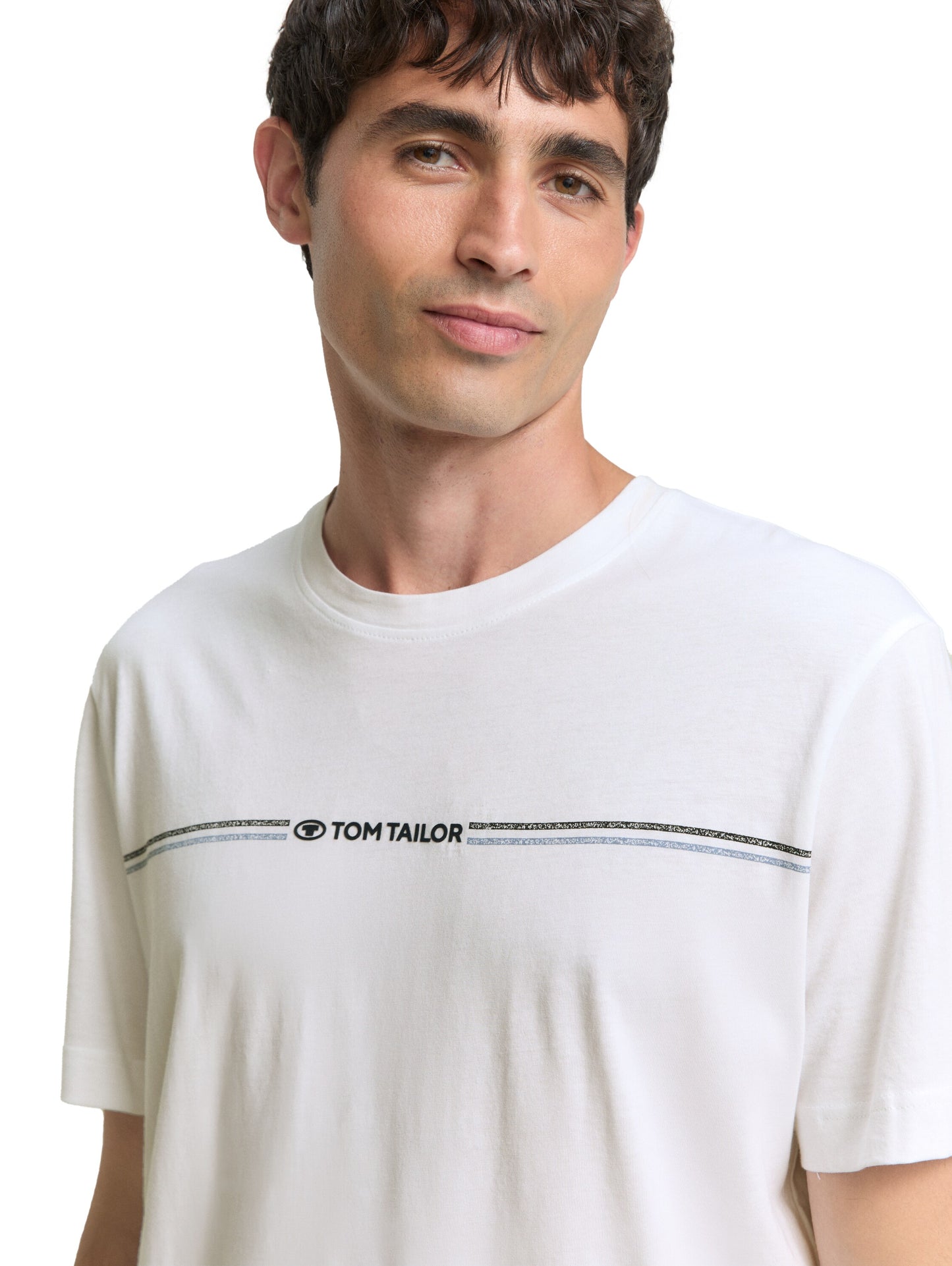 printed crewneck t-shirt - 1037803