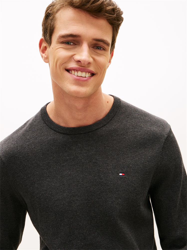 ESSENTIAL SSNL COTTON CREW NECK - MW0MW39999