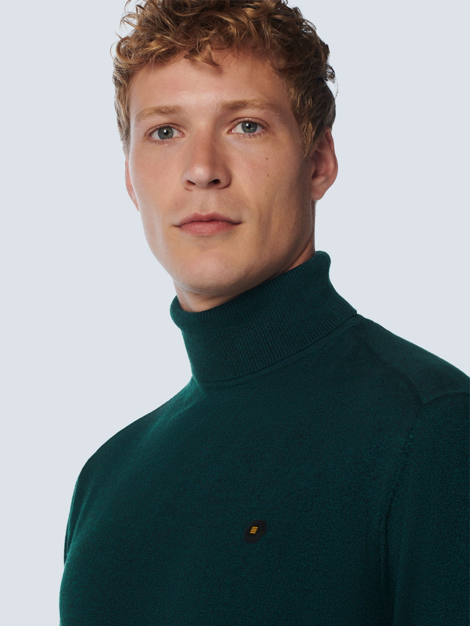 Pullover Rollneck 2 Coloured Melang - 21210982