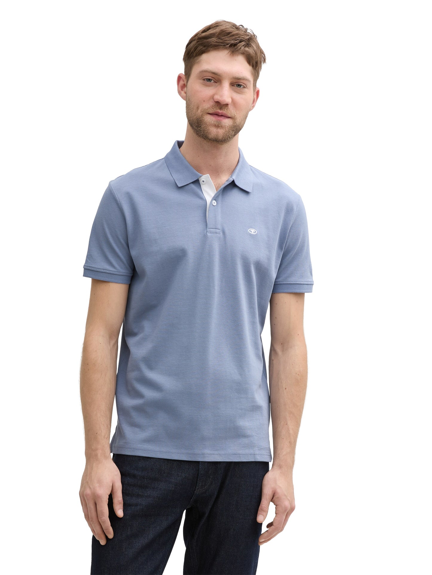 basic polo with contrast - 1031006