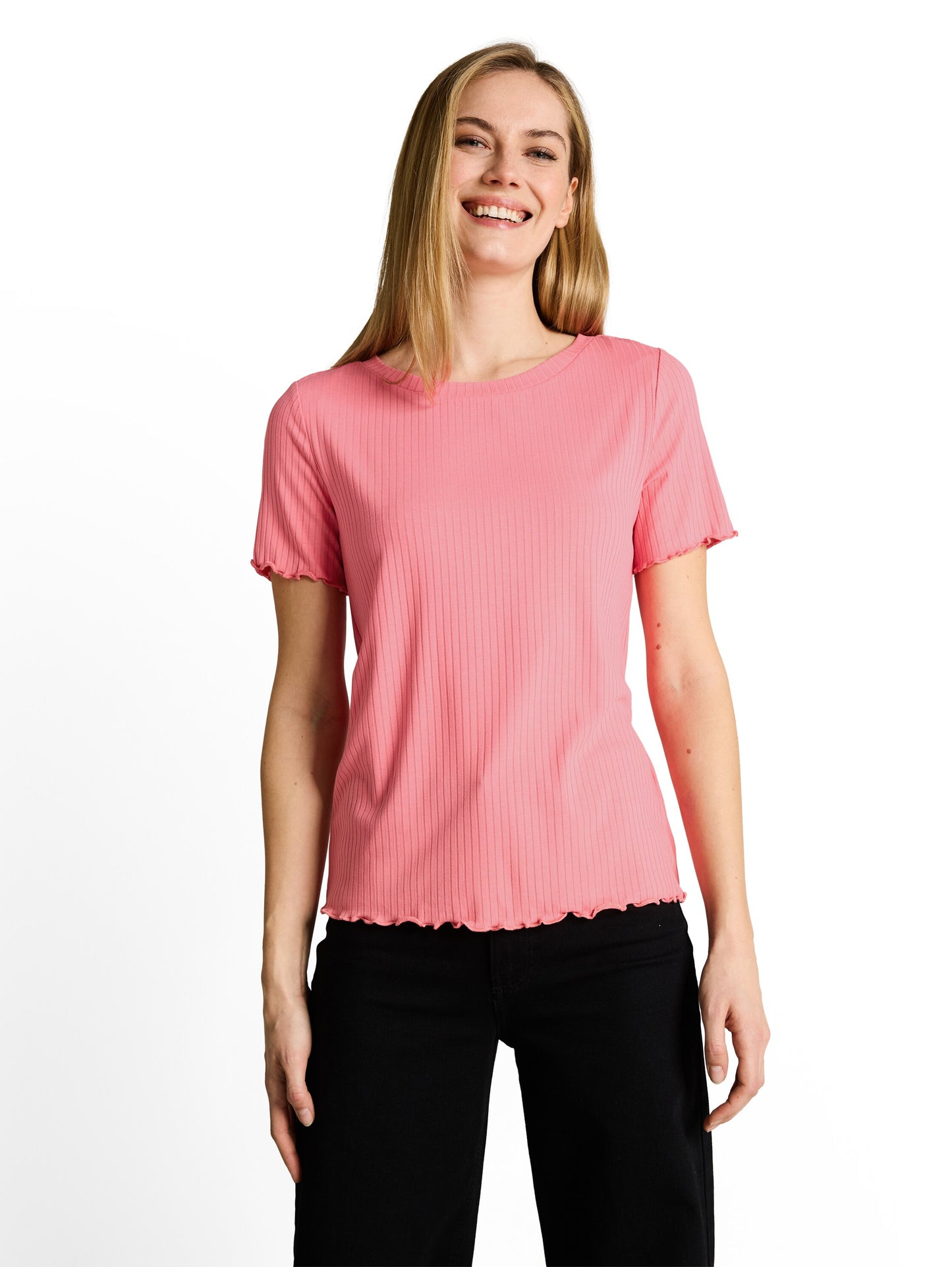 T-Shirt boxy rib - 1051226