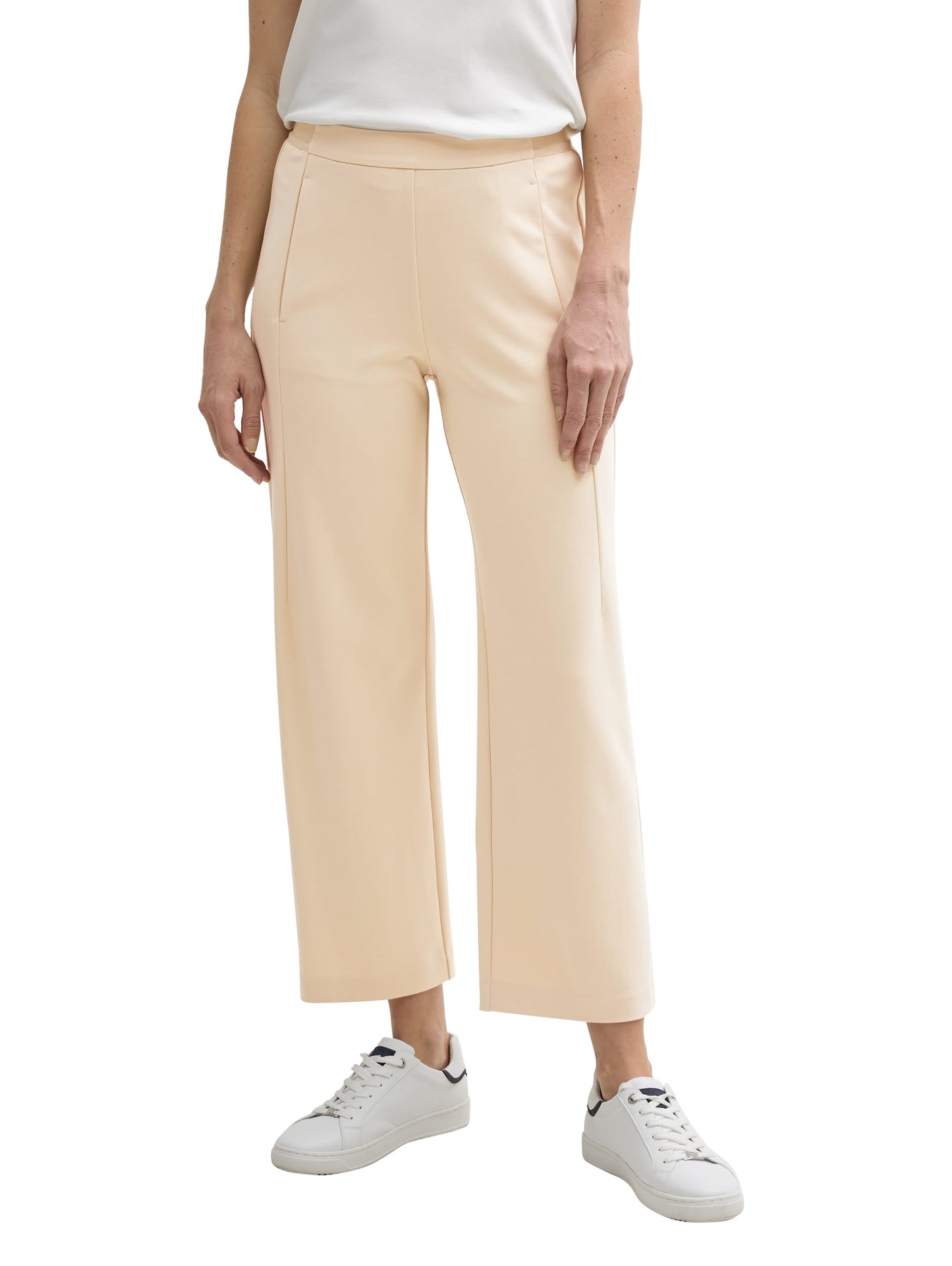 cropped straight leg pants - 1045424