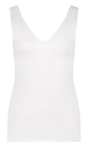Tanktop With V-neck & Round Neck - 001100