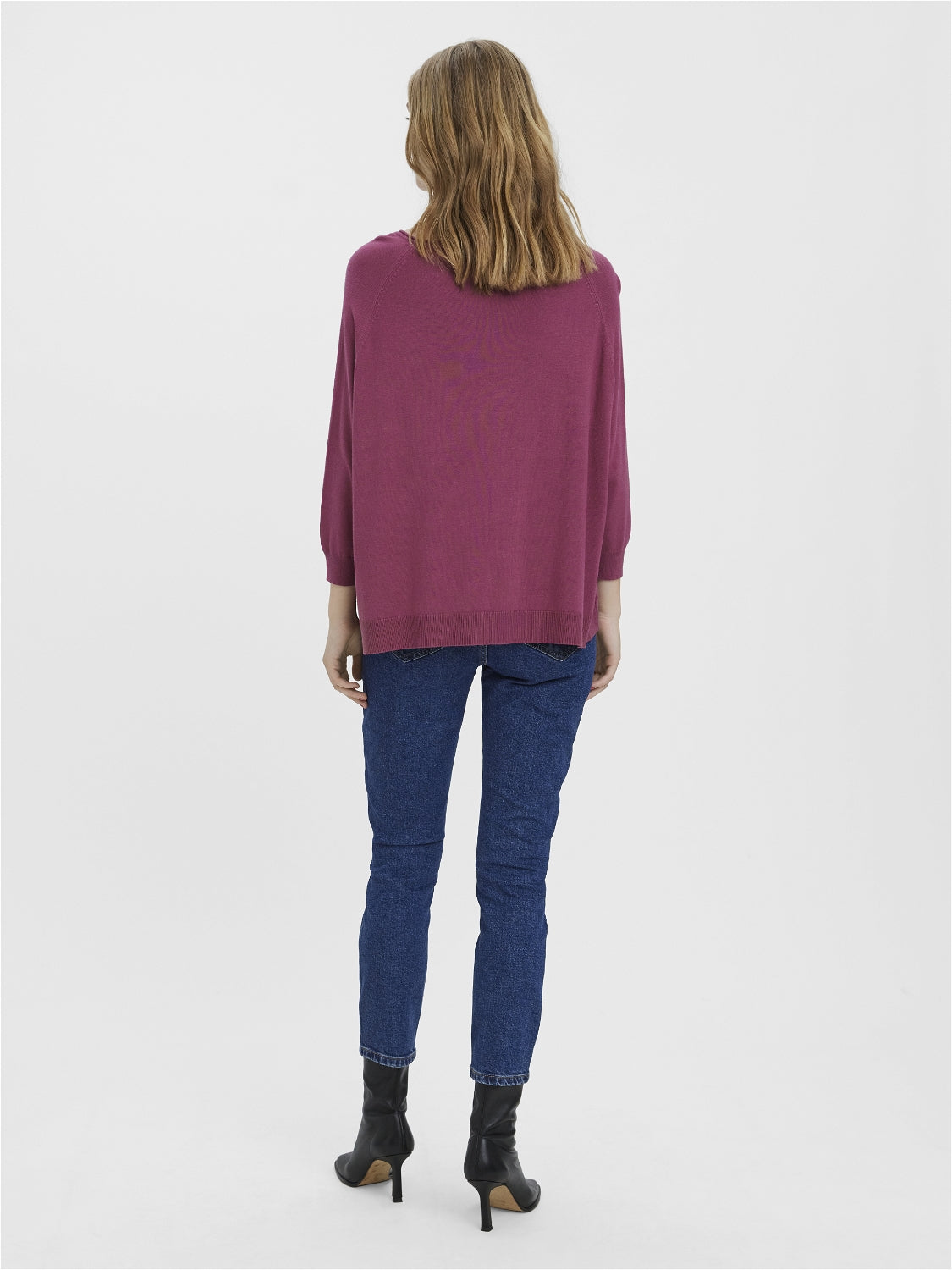 VMNELLIE GLORY 3/4 BOXY BLOUSE GA N - 10264755