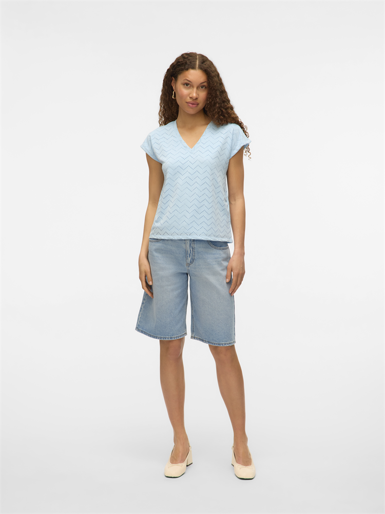 VMTHAS SS V-NECK TOP JRS GA VO - 10328120
