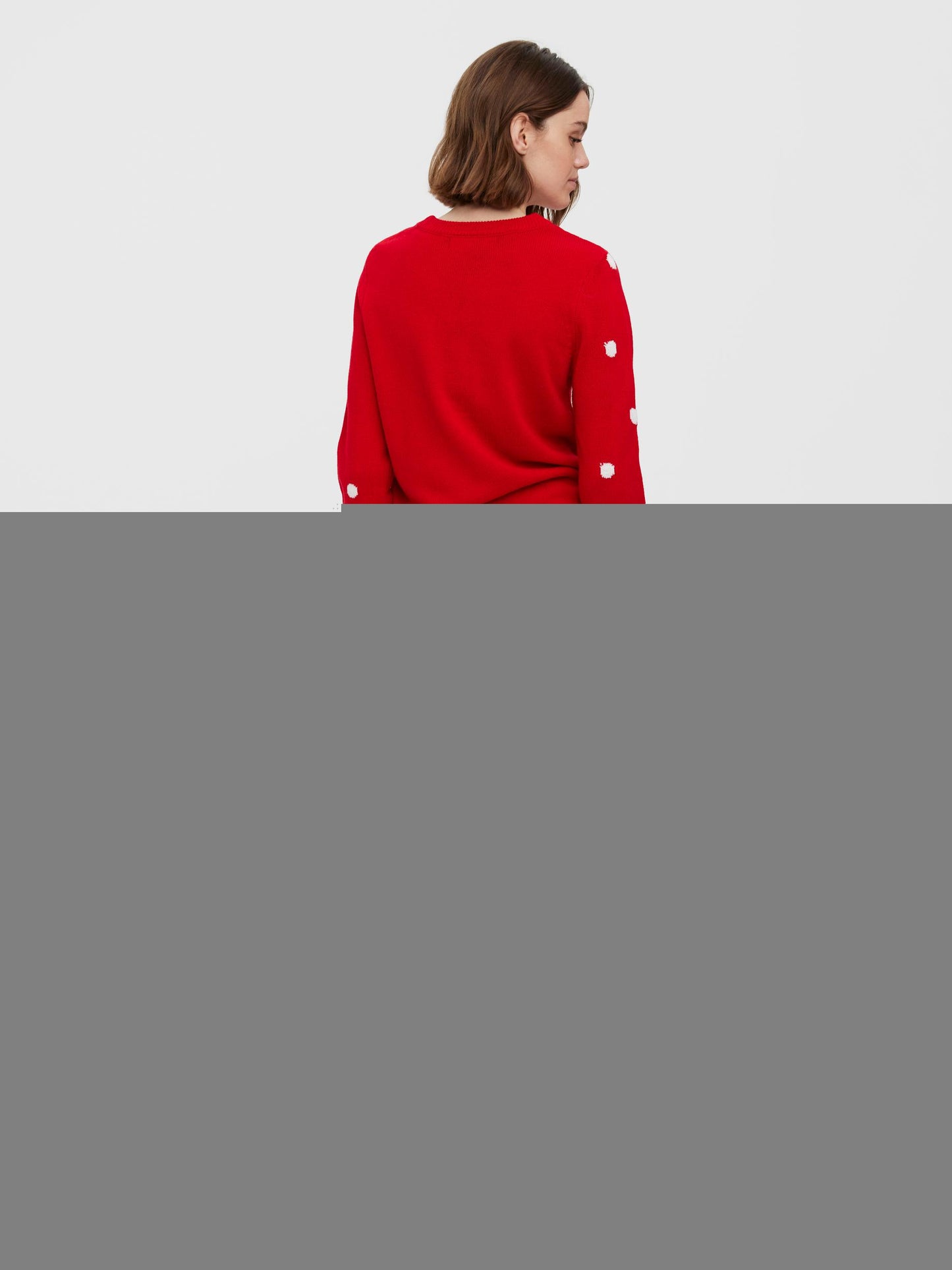 VMTINSEL LS O-NECK BLOUSE XMAS REP - 10250538