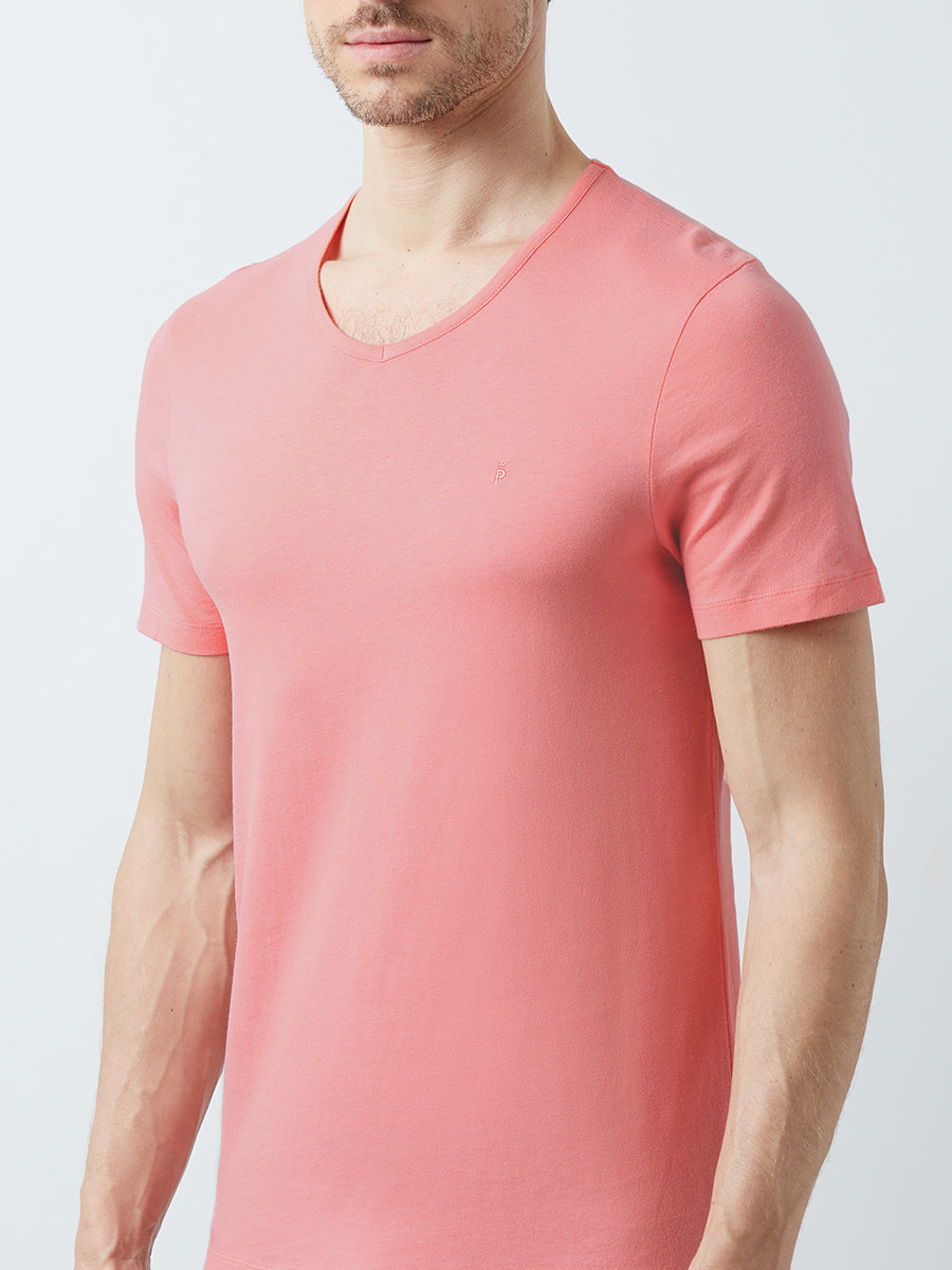 Oberteil Kurzarm V-Neck - 100659522000