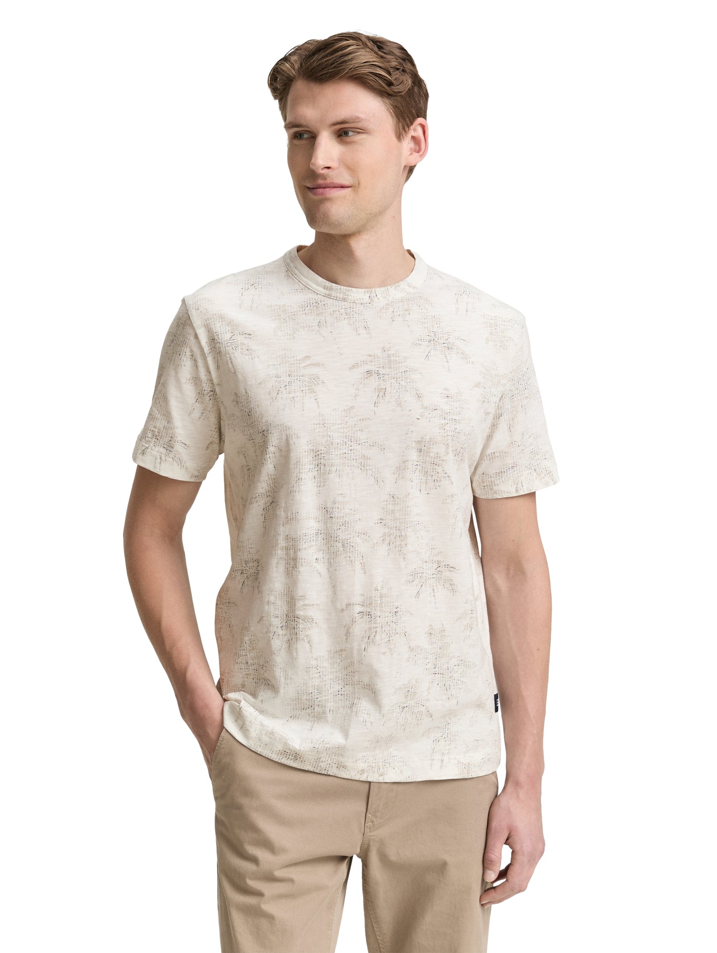 allover printed t-shirt - 1046764
