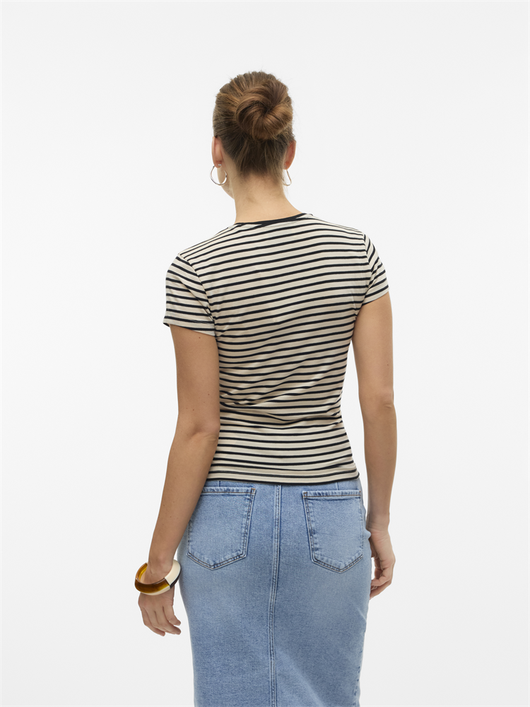 AWINES FIONA SS O-NECK TOP NOOS - 10300882