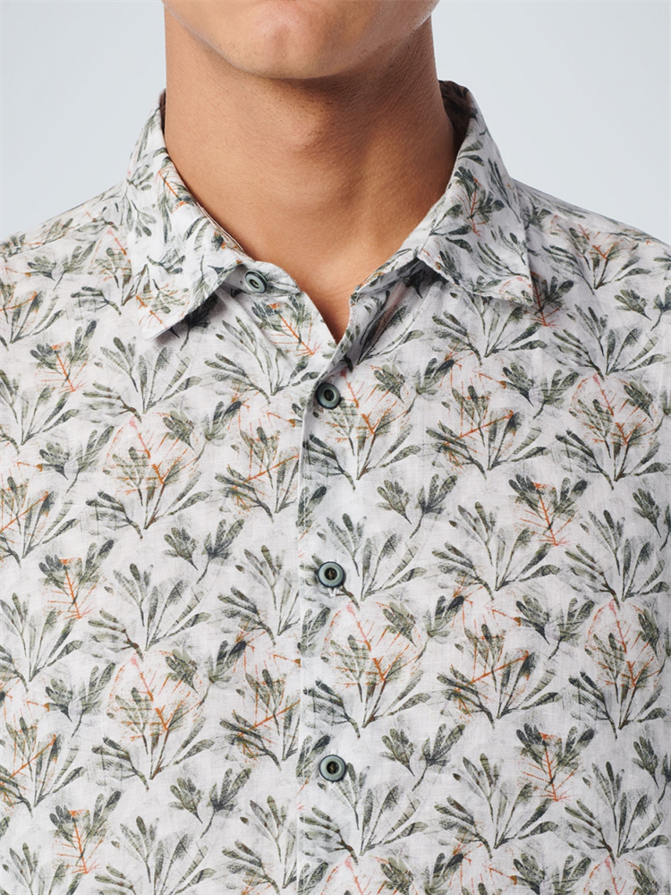 Shirt Short Sleeve Allover Printed - 19440346