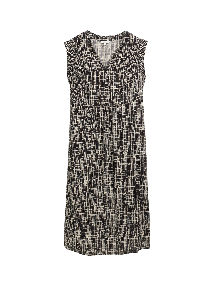 dress sleeveless printed - 1046495