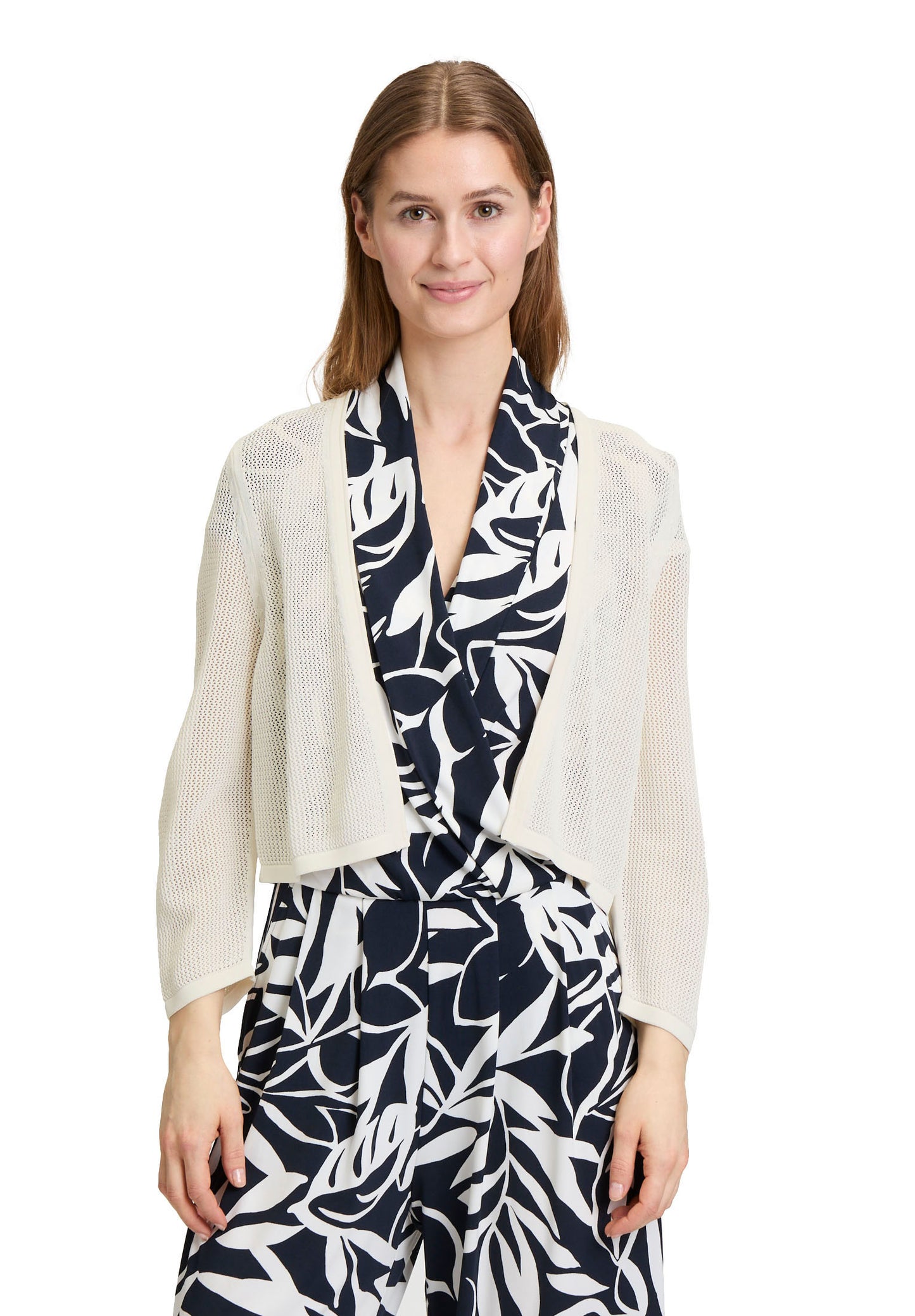 Strickjacke Kurz 3/4 Arm - 52461214