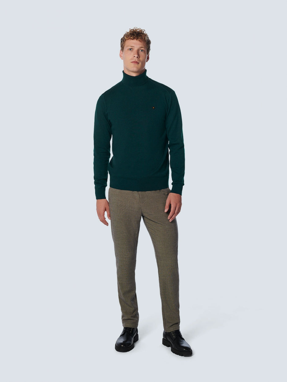 Pullover Rollneck 2 Coloured Melang - 21210982