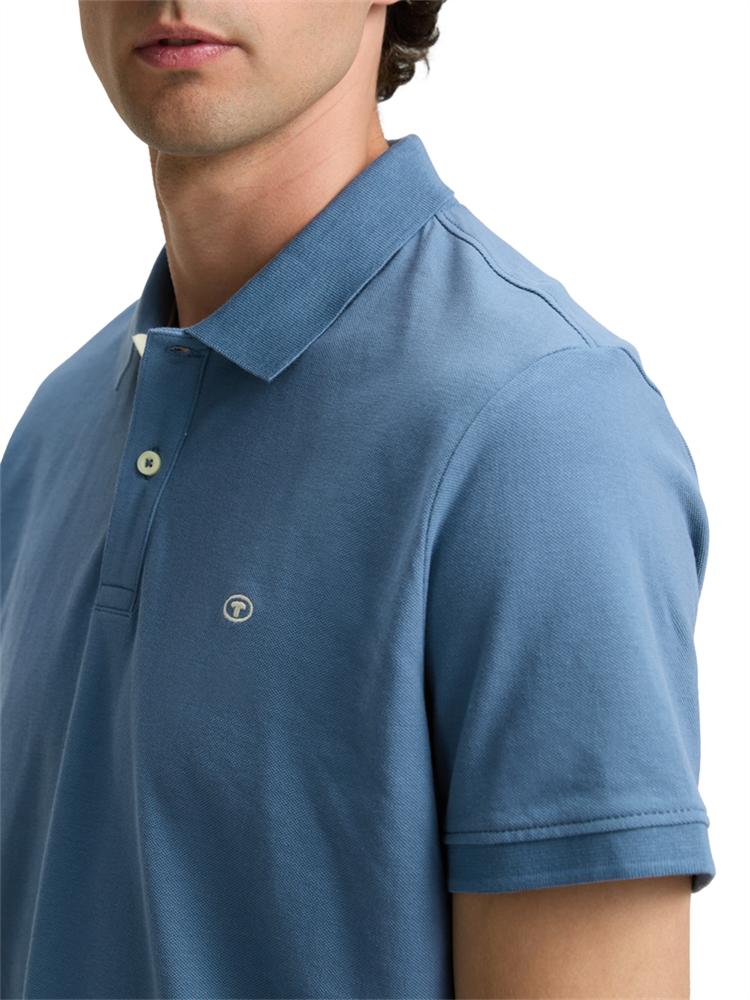 basic polo with contrast - 1031006