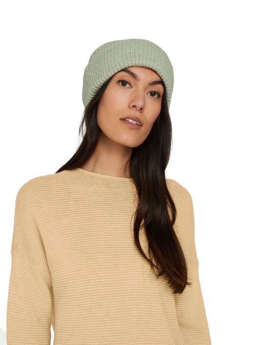 beanie halfcardigan knit - 1026916