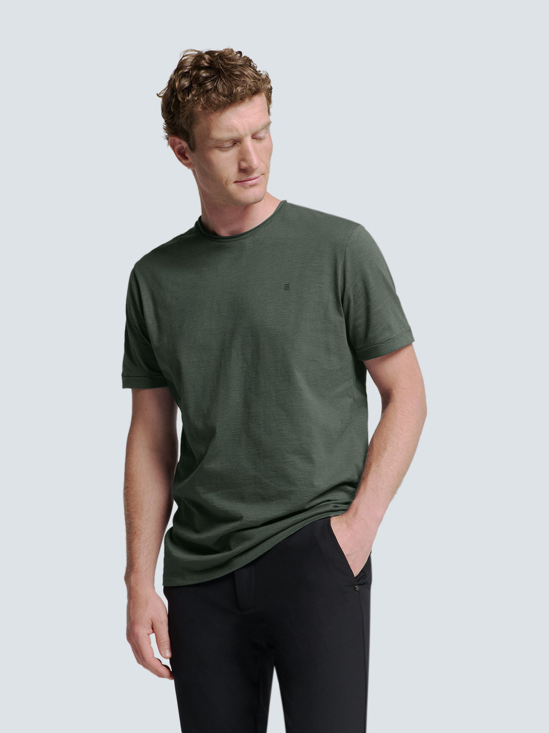 T-Shirt Crewneck Slub - N3602