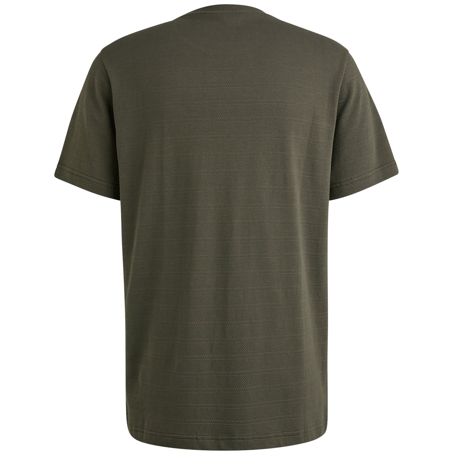 Short sleeve r-neck jacquard strip - PTSS2502563