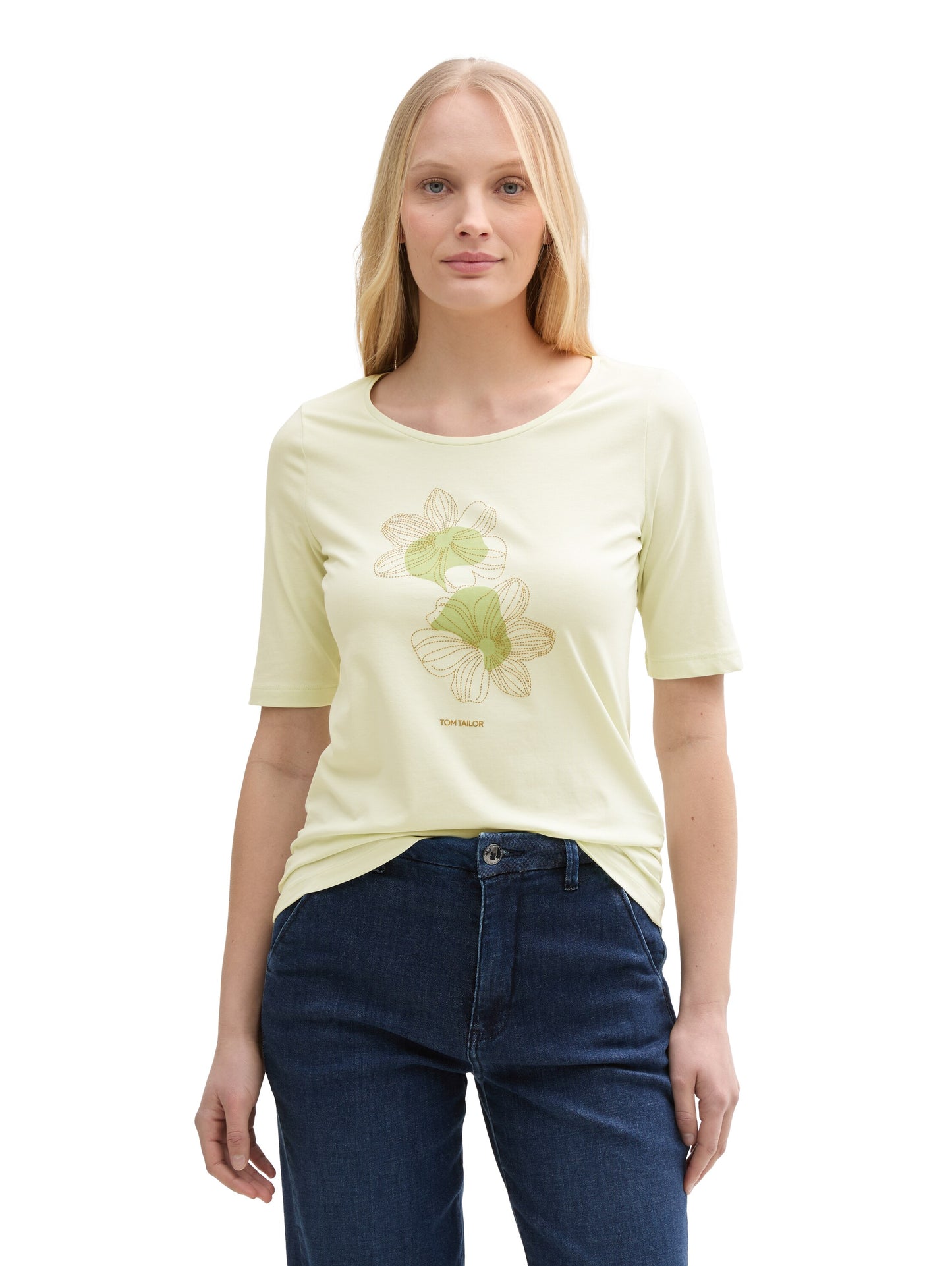 T-shirt basic with print - 1047062