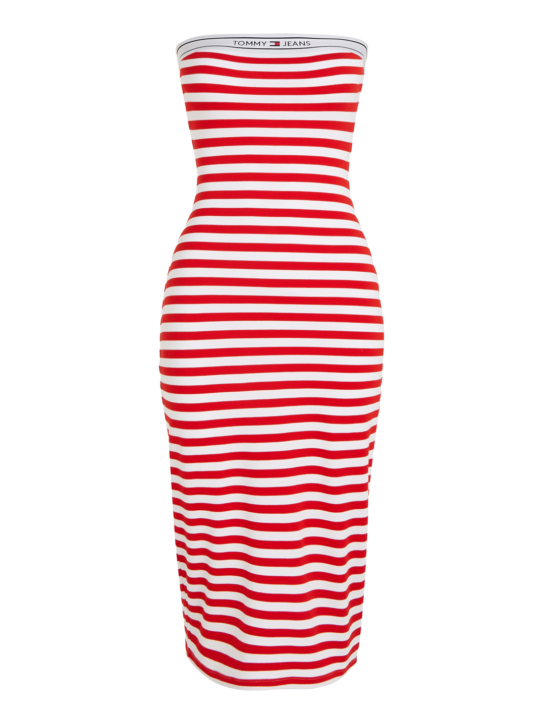 TJW LOGO TAPE STRIPE TUBE DRESS - DW0DW17922
