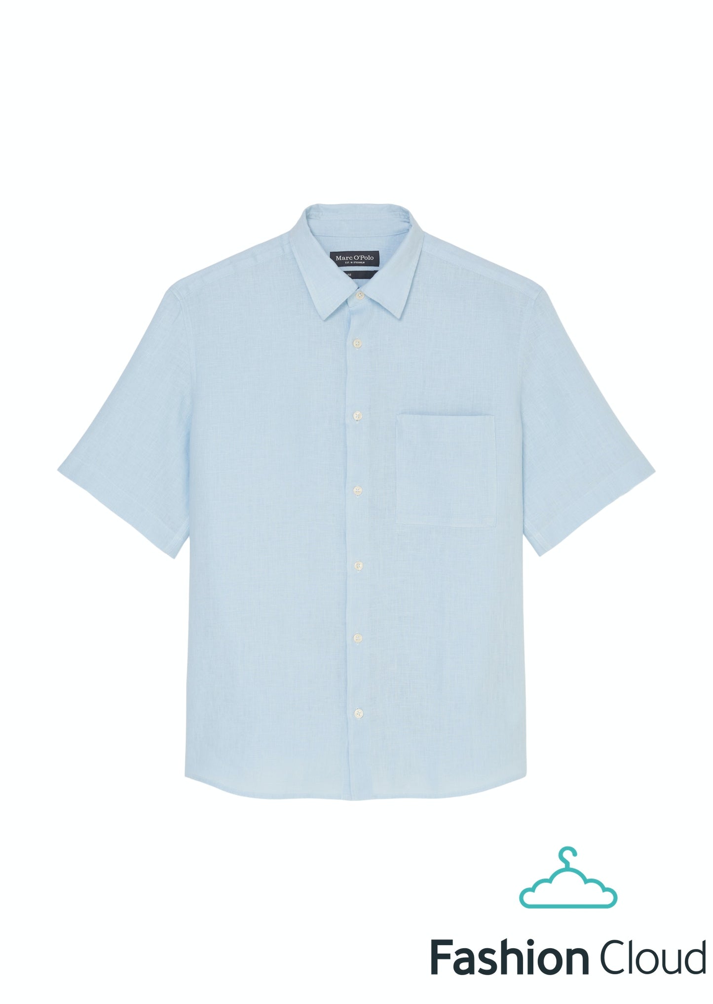 Kent collar, short sleeves, one rec - M23742841002