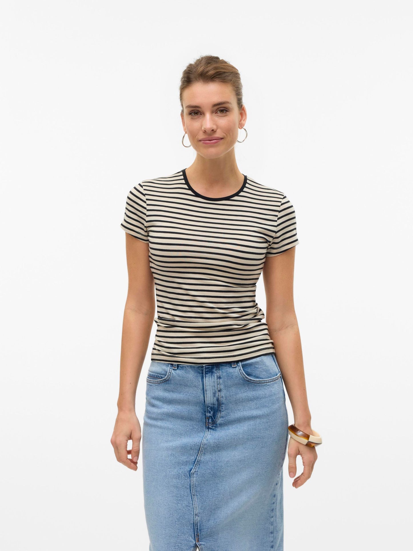 AWINES FIONA SS O-NECK TOP NOOS - 10300882