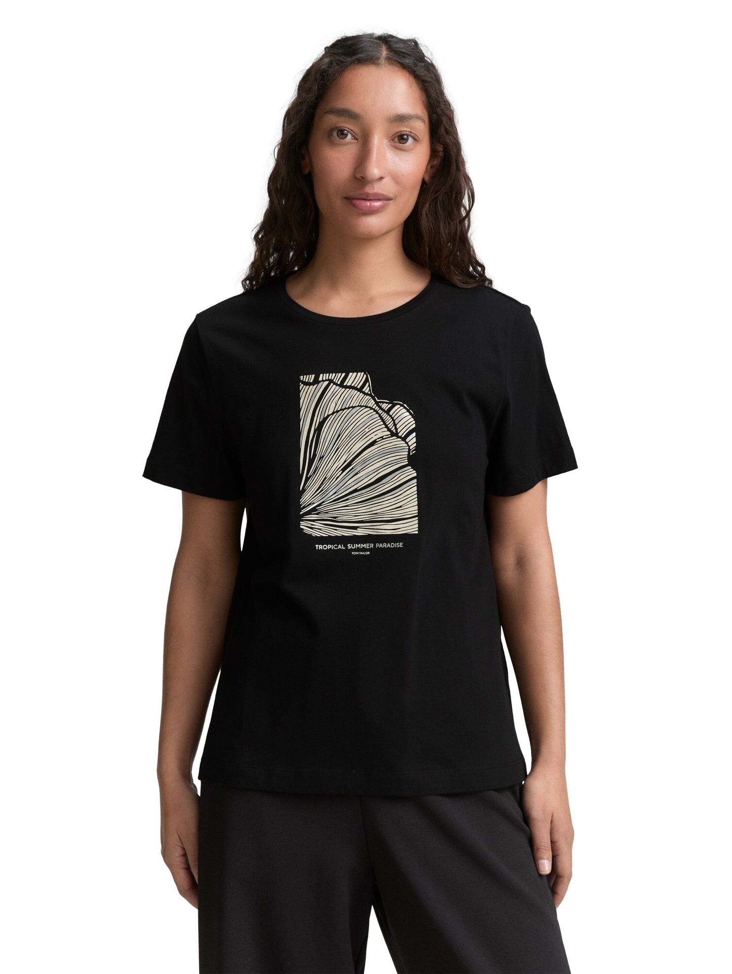 T-shirt basic crew neck - 1045534