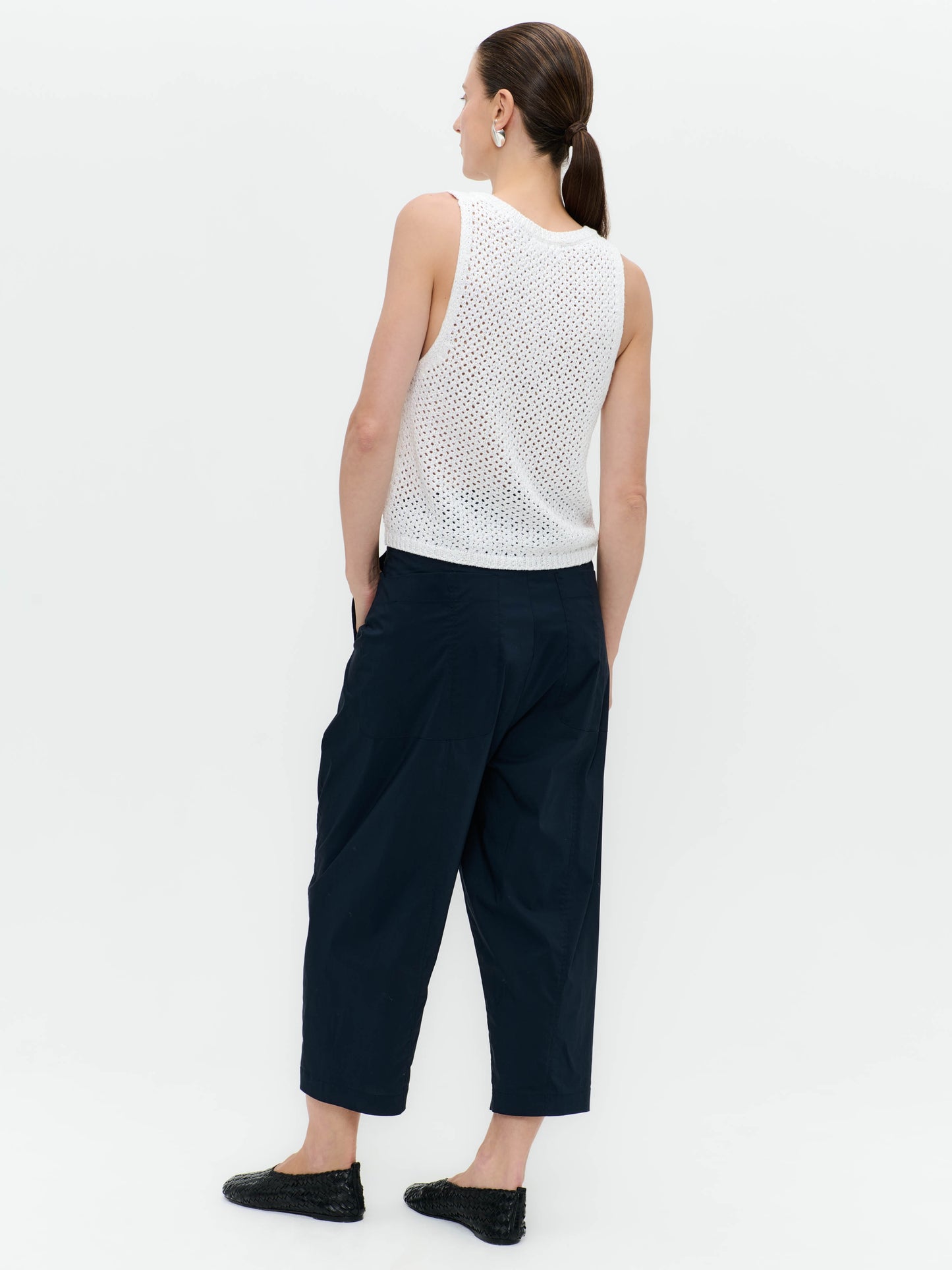 Kober cotton poplin pants - SMC225235