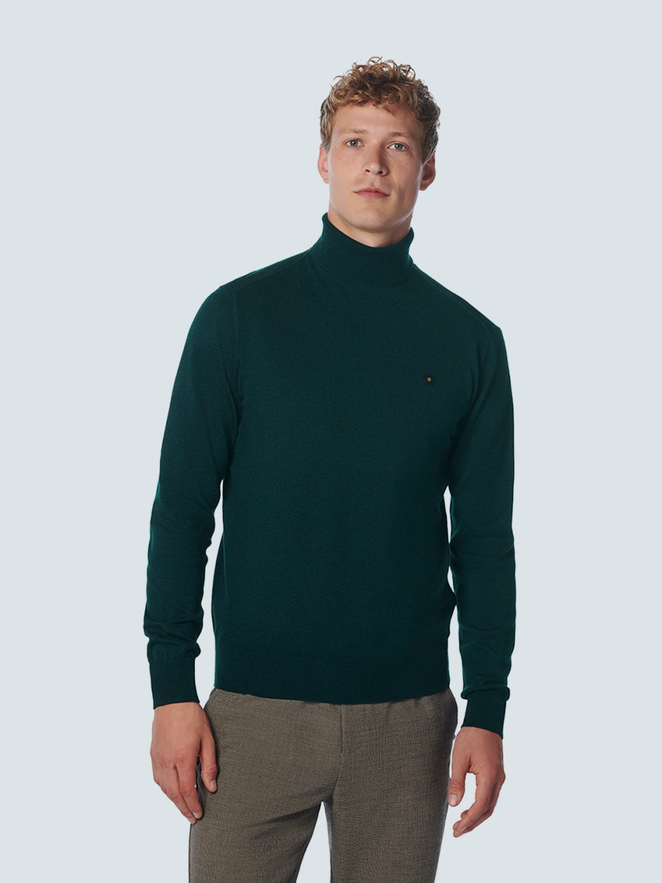 Pullover Rollneck 2 Coloured Melang - 21210982